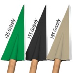 Grizzly Broadheads GLUE-ON - 3pak