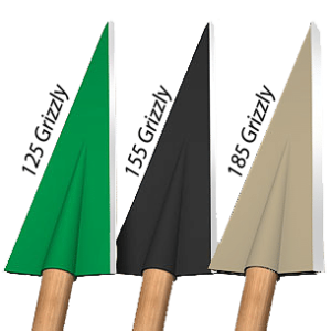 Grizzly Broadheads GLUE-ON - 3pak