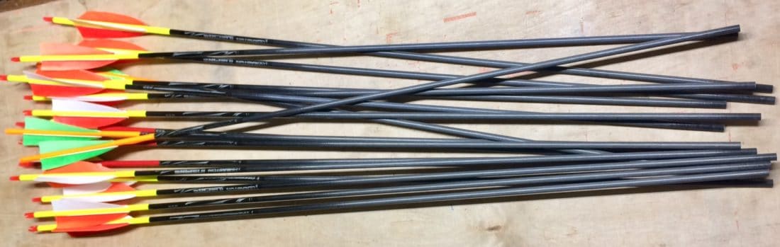 Easton Inspires Fletched with Nocks and Points (DOZEN) - Image 2