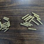 Dark Timber Brass Insert  fits .244 inside diameter