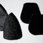 Calf Hair Side Plate and Rest Combo