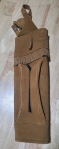 Big Jim's Suede Leather Back Quiver (Large)