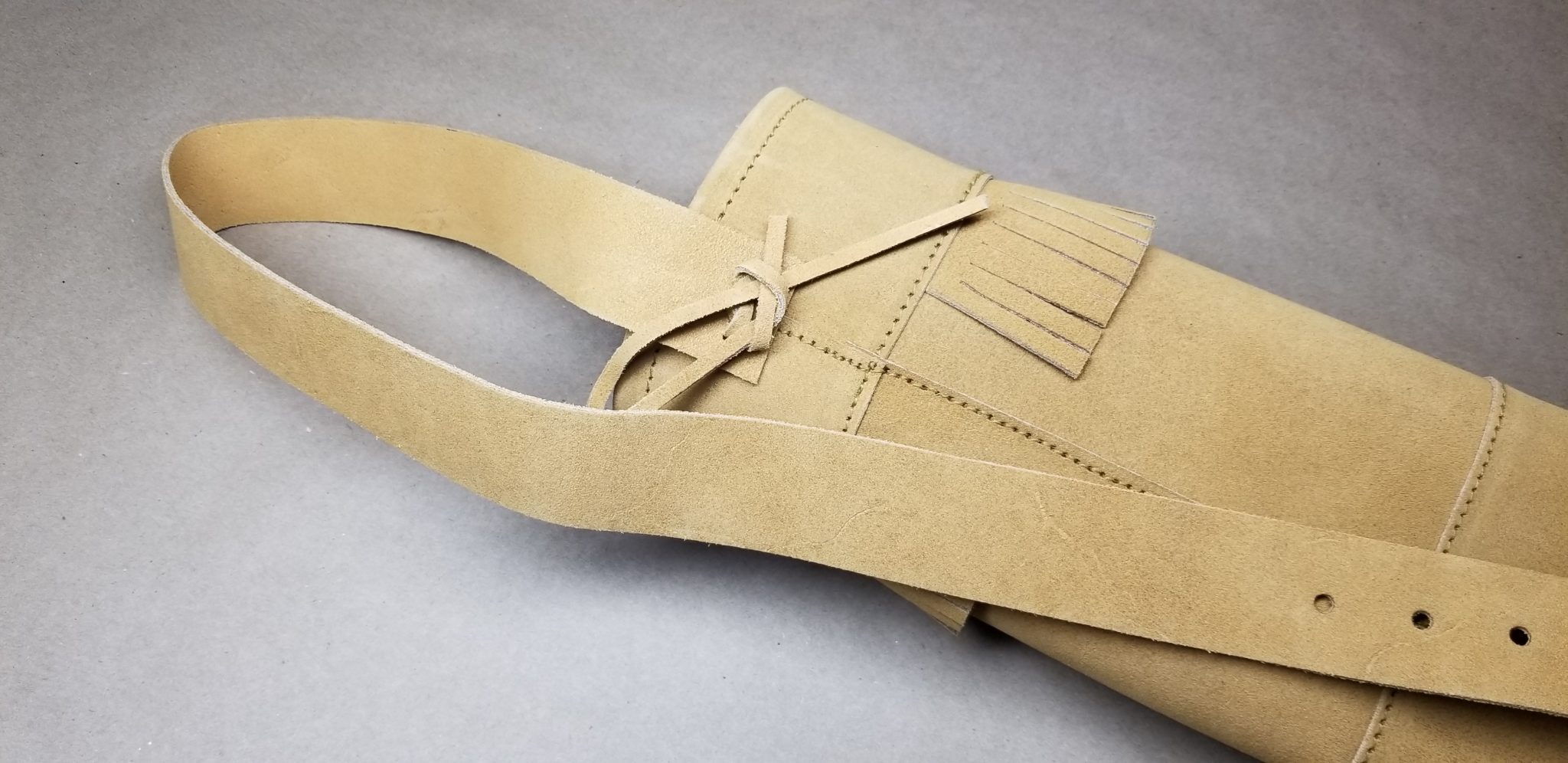 Big Jim's Suede Leather Medium Quiver - Image 3