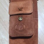 Big Jim's Suede Leather Back Quiver - Rustic Red