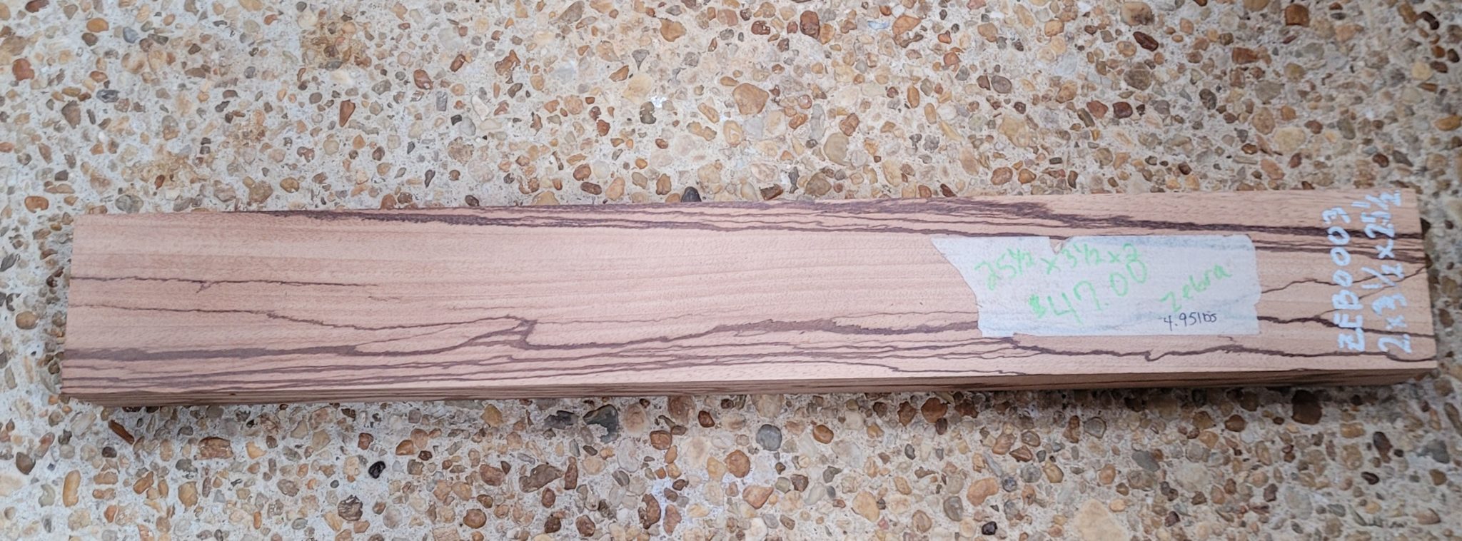 Zebrawood (Microberlinia brazzavillensis) - Image 2