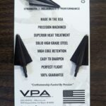VPA 2 Blade Broadhead Screw-In (Double Bevel)