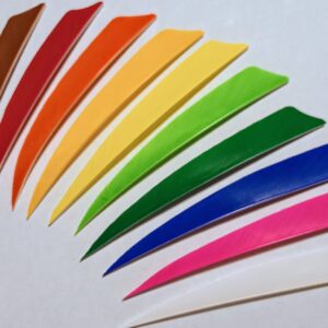 Big Jim's Buffalo Feathers - 4" Shield Cut - Solid & Barred