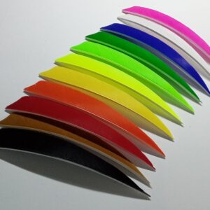 Big Jim's Buffalo Feathers - 5 " Shield Cut - Solid & Barred