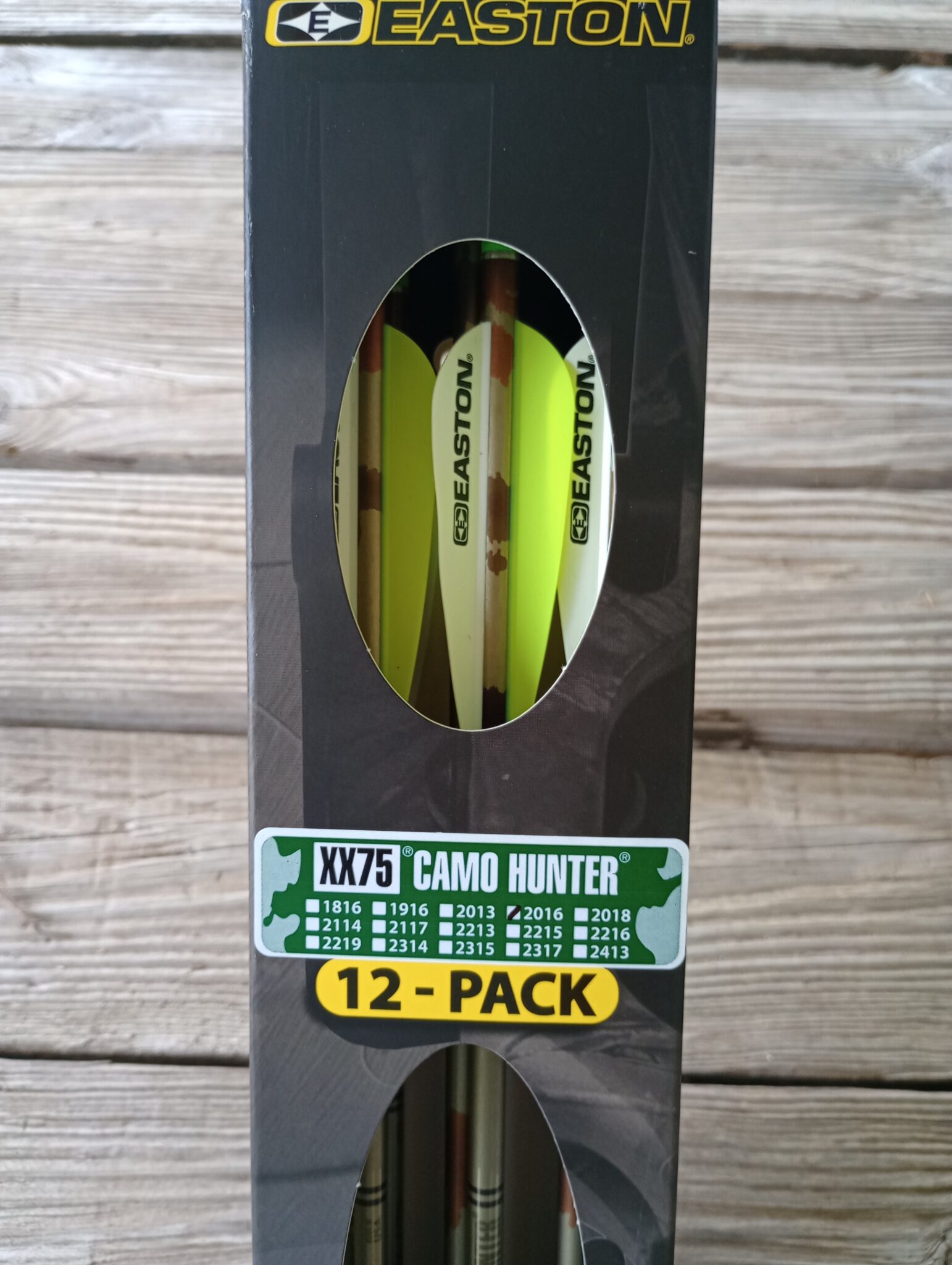 XX75 CAMO HUNTER 4 R/W FEATHERS 2016 DZ