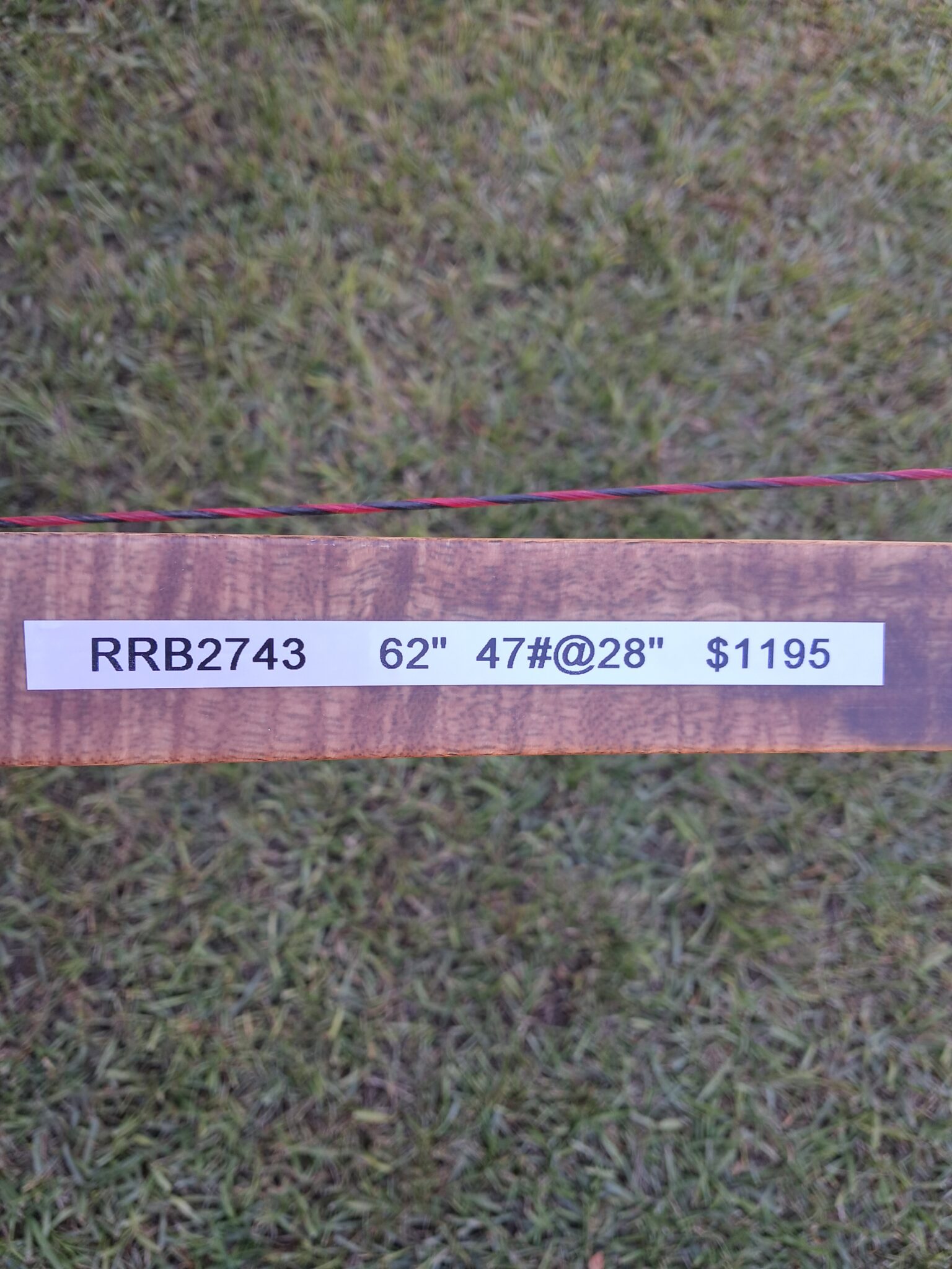 Stalker Stickbows "Wolverine SL" 3pc TD 62" 47#@28" RH Recurve - USED - RRB2743 $1195.00 - Image 2