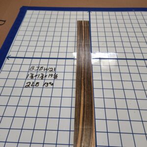 BLACK AND WHITE EBONY RISER BLOCK