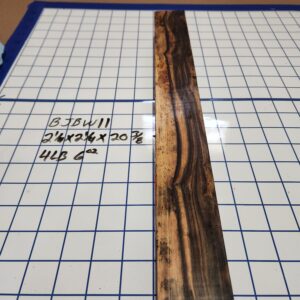 BLACK AND WHITE EBONY RISER BLOCK