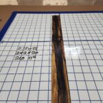 BLACK AND WHITE EBONY RISER BLOCK