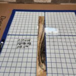 BLACK AND WHITE EBONY RISER BLOCK