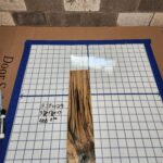 BLACK AND WHITE EBONY RISER BLOCK