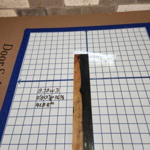 BLACK AND WHITE EBONY RISER BLOCK