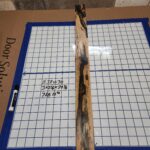 BLACK AND WHITE EBONY RISER BLOCK