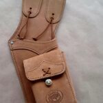 Big Jim's Suede Hip Quiver / Pocket - Buckskin