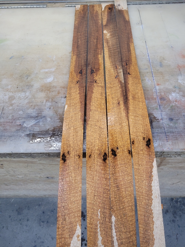 Spalted Curly Mango Veneers SMV1