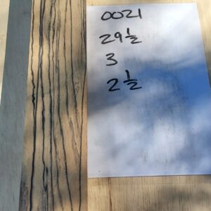 Black And White Ebony Riser Block BW21