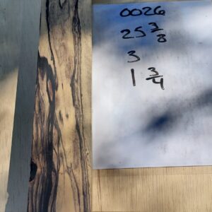 Black And White Ebony Riser Block BW26