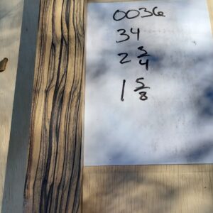 Black And White Ebony Riser Block BW36