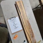 Black and White Ebony Riser Block BW45