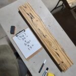 Black and White ebony Riser Block BW46