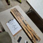 Black and White Ebony Riser Block BW52