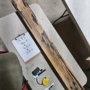 Black and White Ebony Riser Block BW59