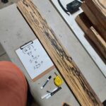 Black and White Ebony Riser Block BW62