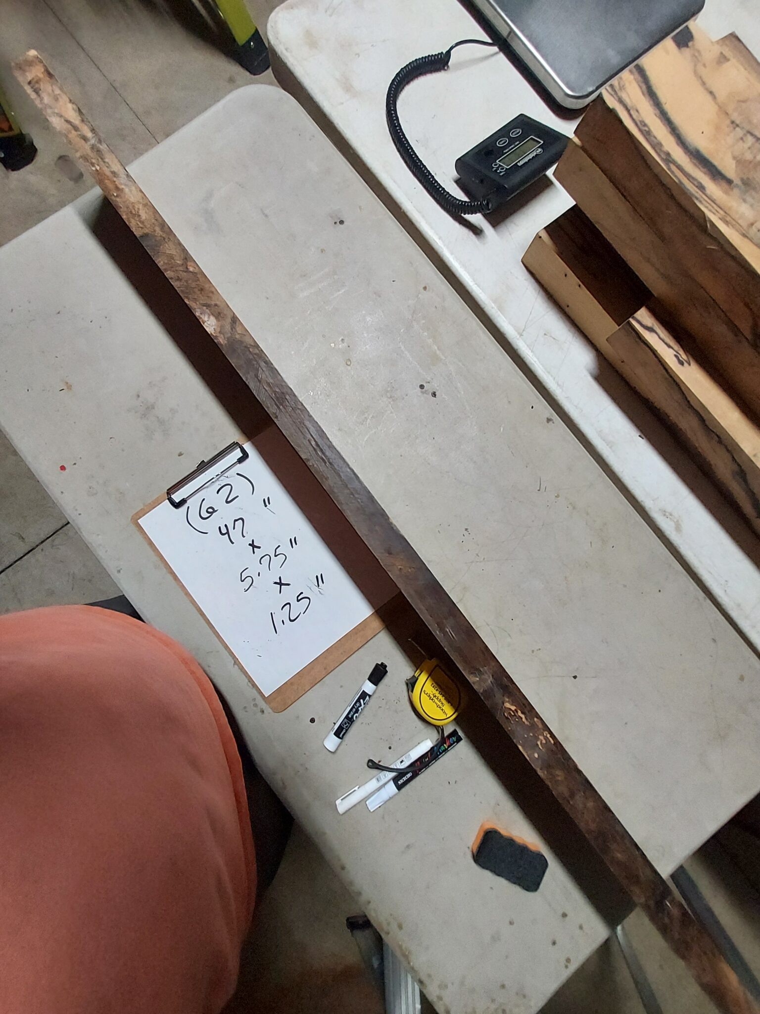 Black and White Ebony Riser Block BW62 - Image 2