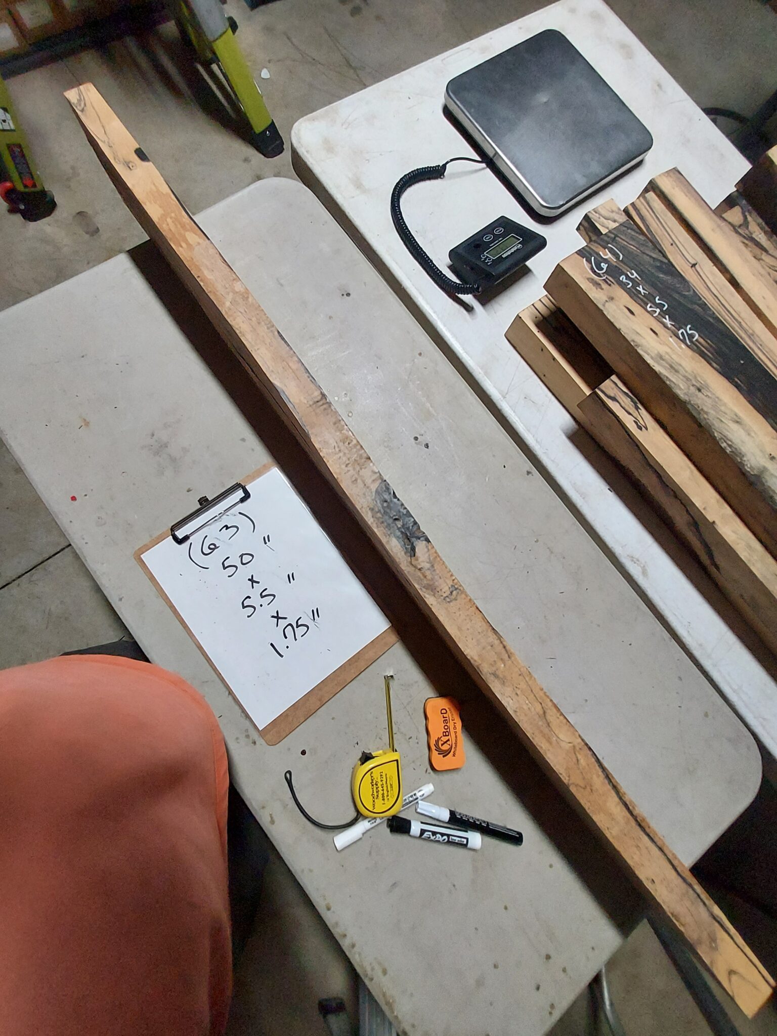 Black and White Ebony Riser Block BW63 - Image 2