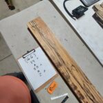 Black and White Ebony Riser Block BW66