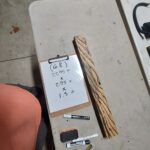 Black and White Ebony Riser Block BW68