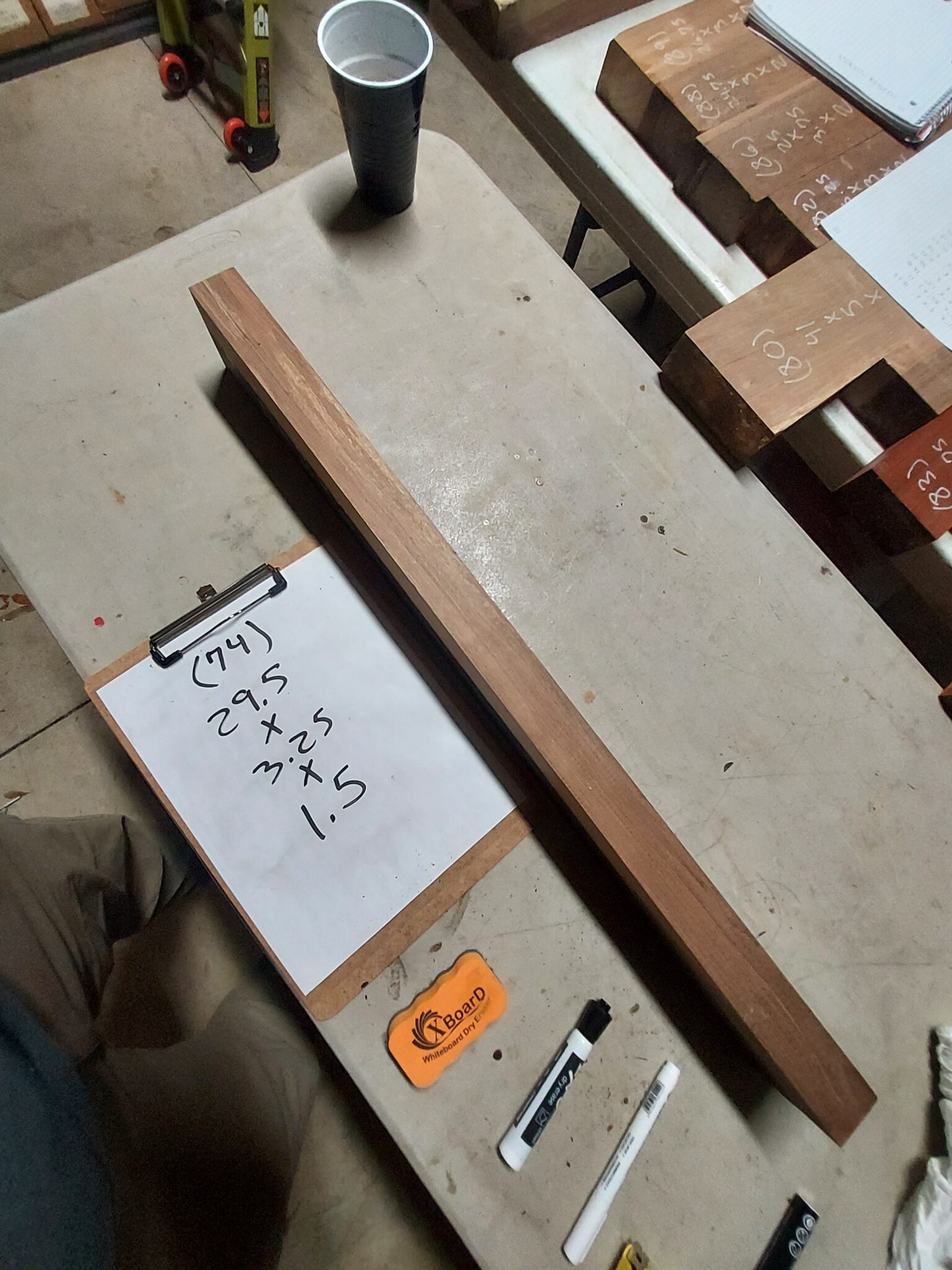 Black and White Ebony Riser Block BW74 - Image 4