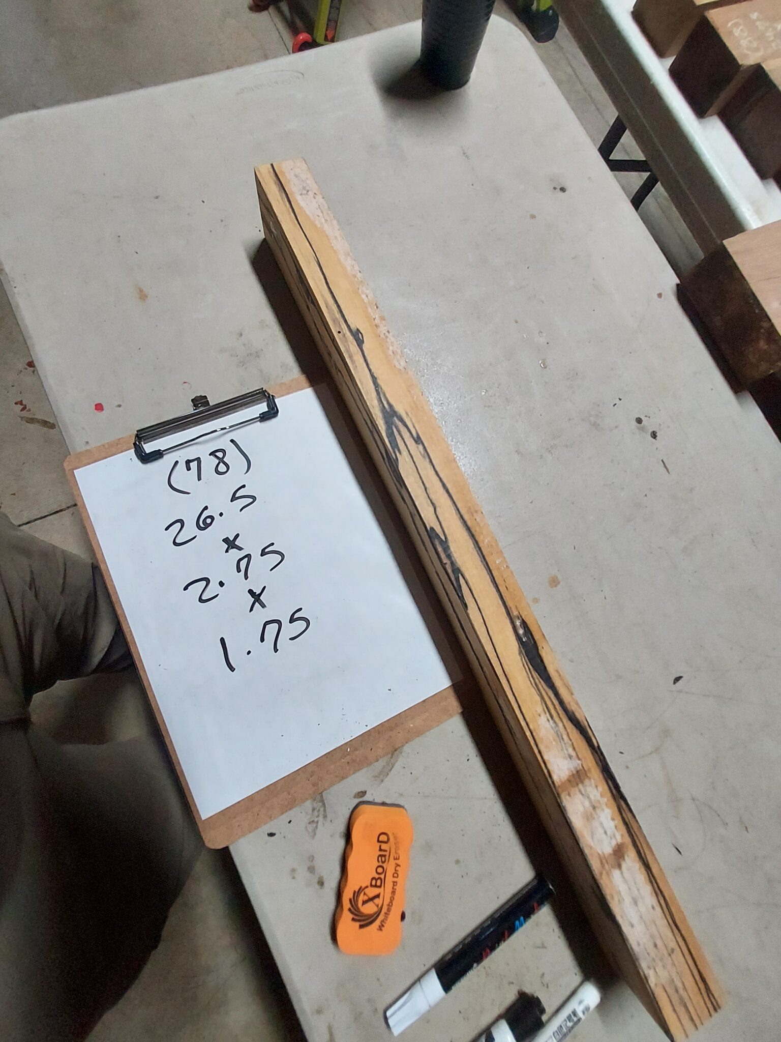 Black and White Ebony riser Block BW78 - Image 4