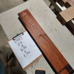 Borneo Rosewood Riser Block BR02