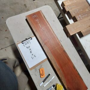 Borneo Rosewood Riser Block BR05