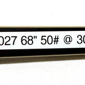 “Dark Shadow” by Mike Nelson 1pc RH Longbow  68”  50# @ 28”